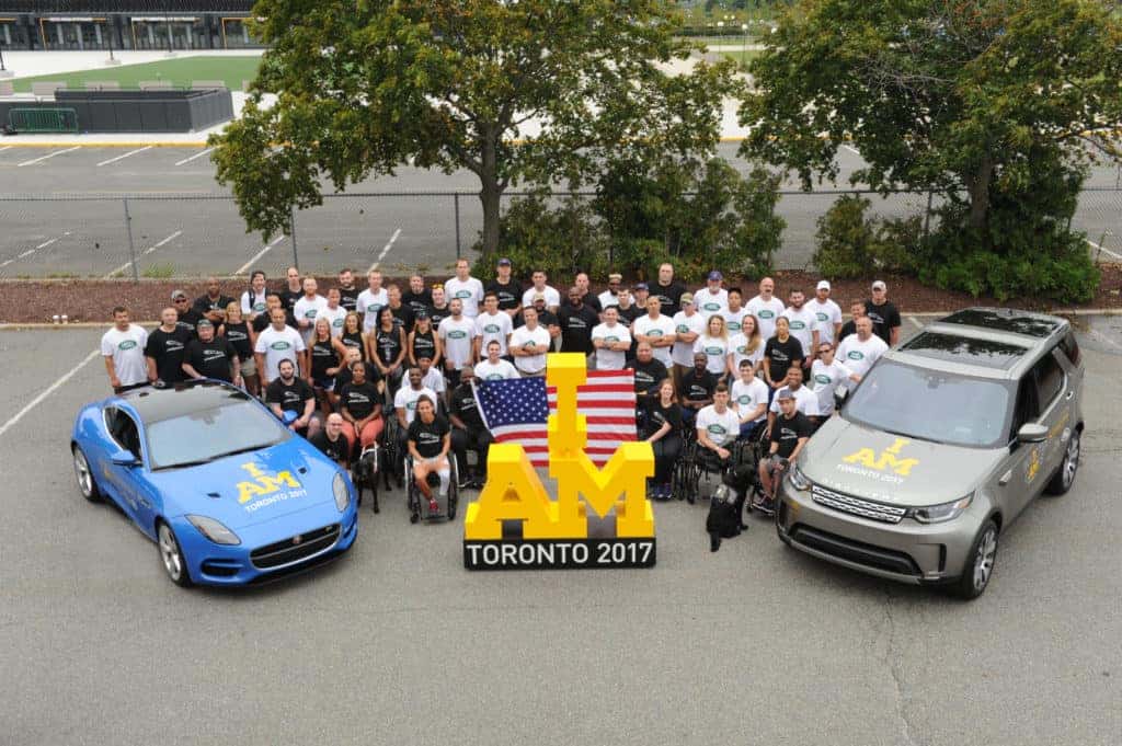 Jaguar Land Rover Supports The U.S. Armed Forces Team