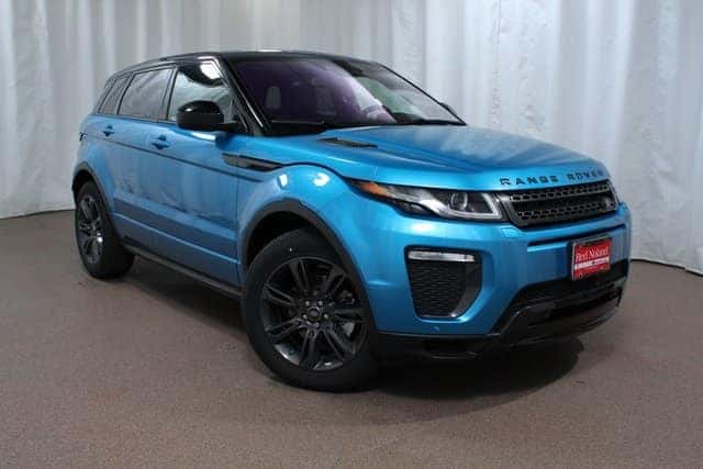 range rover evoque blue