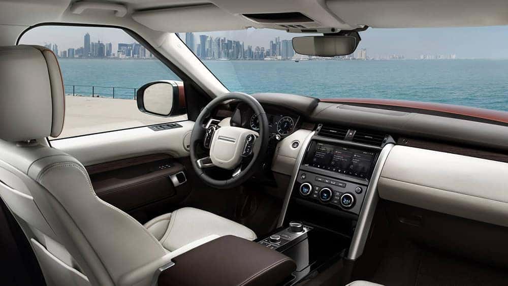 2019 Land Rover Discovery Interior Front Seating and Dashboard