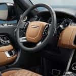 2019 Land Rover Range Rover Interior Front Seating and Dashboard