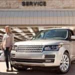Land Rover Service Bay