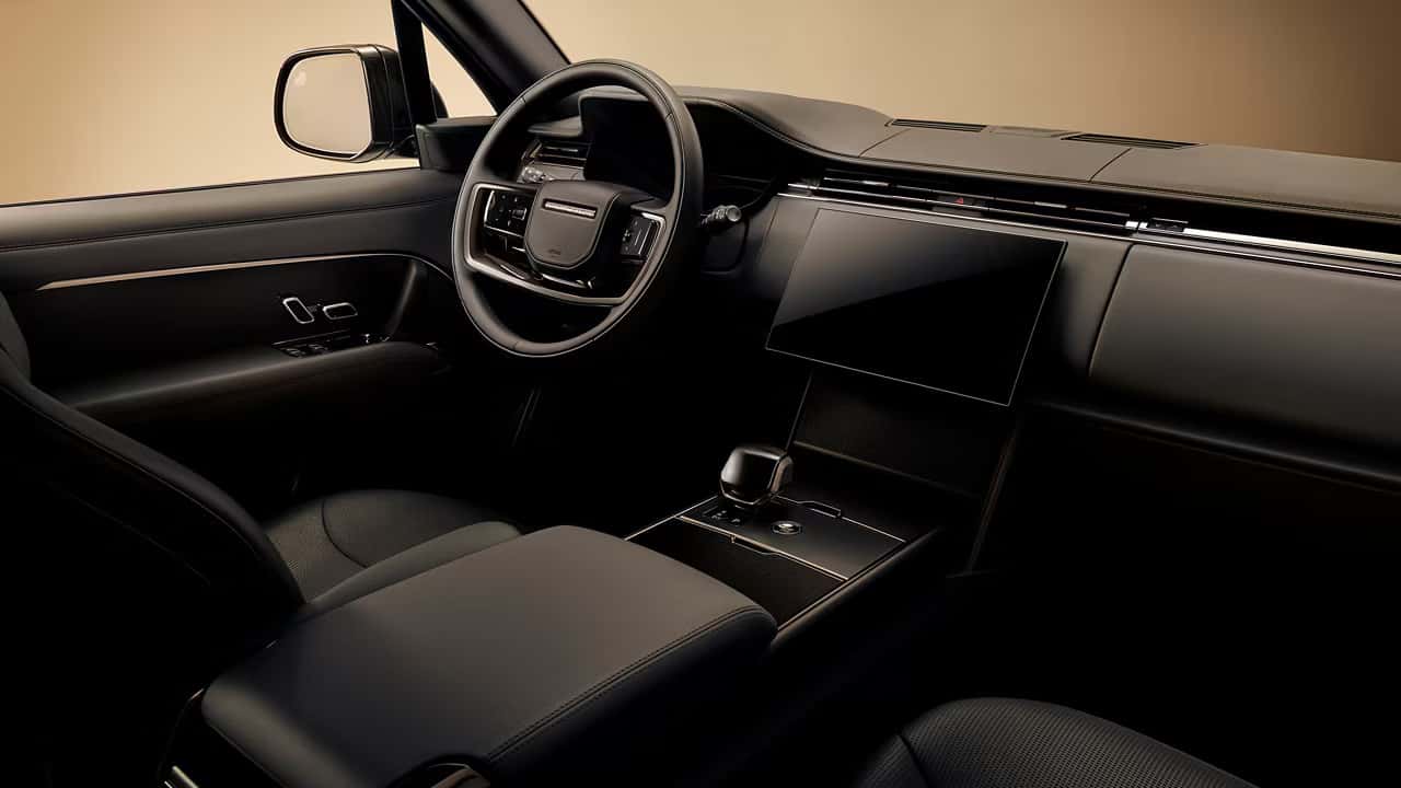 2026 Range Rover SV Black interior