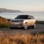 2026 Range Rover on the road