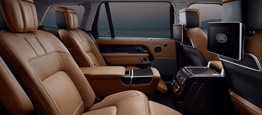 range rover evoque interior cargo