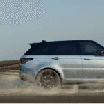 2020 Land Rover Range Rover Sport driving on highway