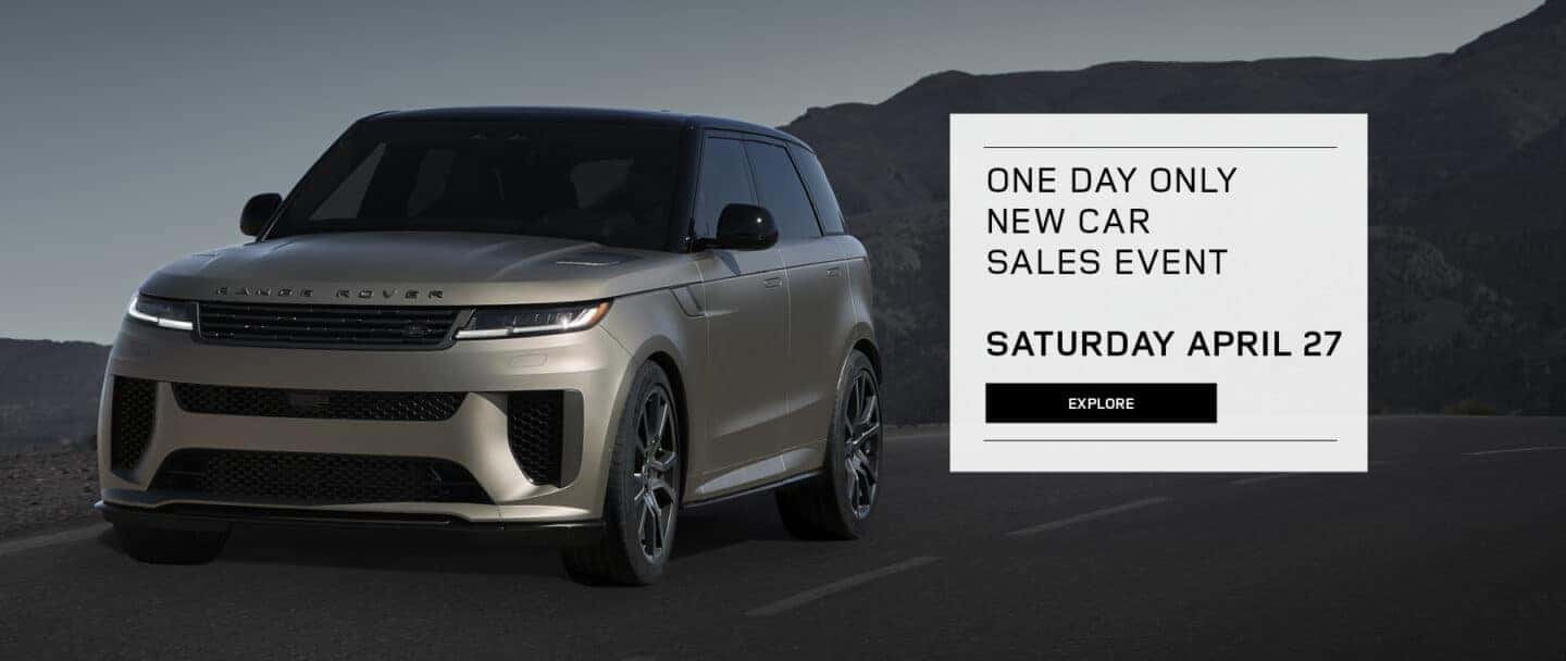 One Day Only Sales Event Land Rover Mission Viejo