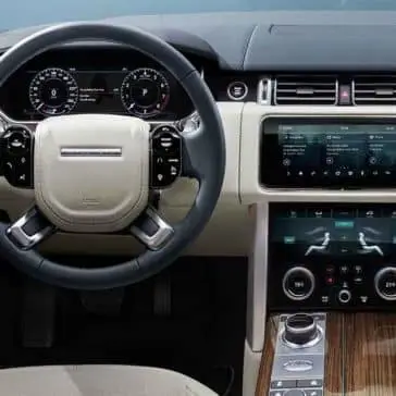 2018 Land Rover Range Rover Interior Dashboard Features