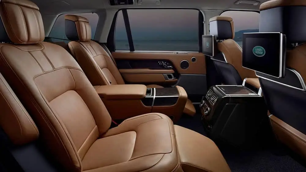 2019 Land Rover Range Rover Interior Rear Seating