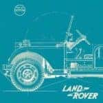 blueprint of old land rover model