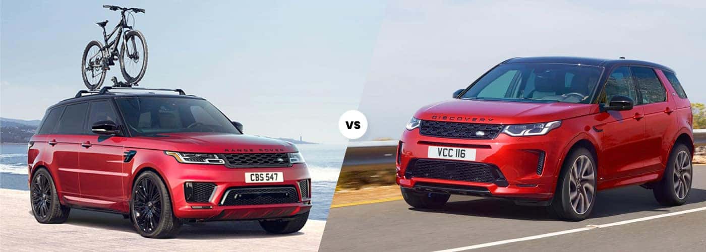 2022 Range Rover Sport vs. 2021 Discovery Sport