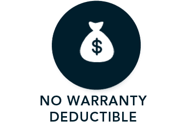 No Warranty Deductible