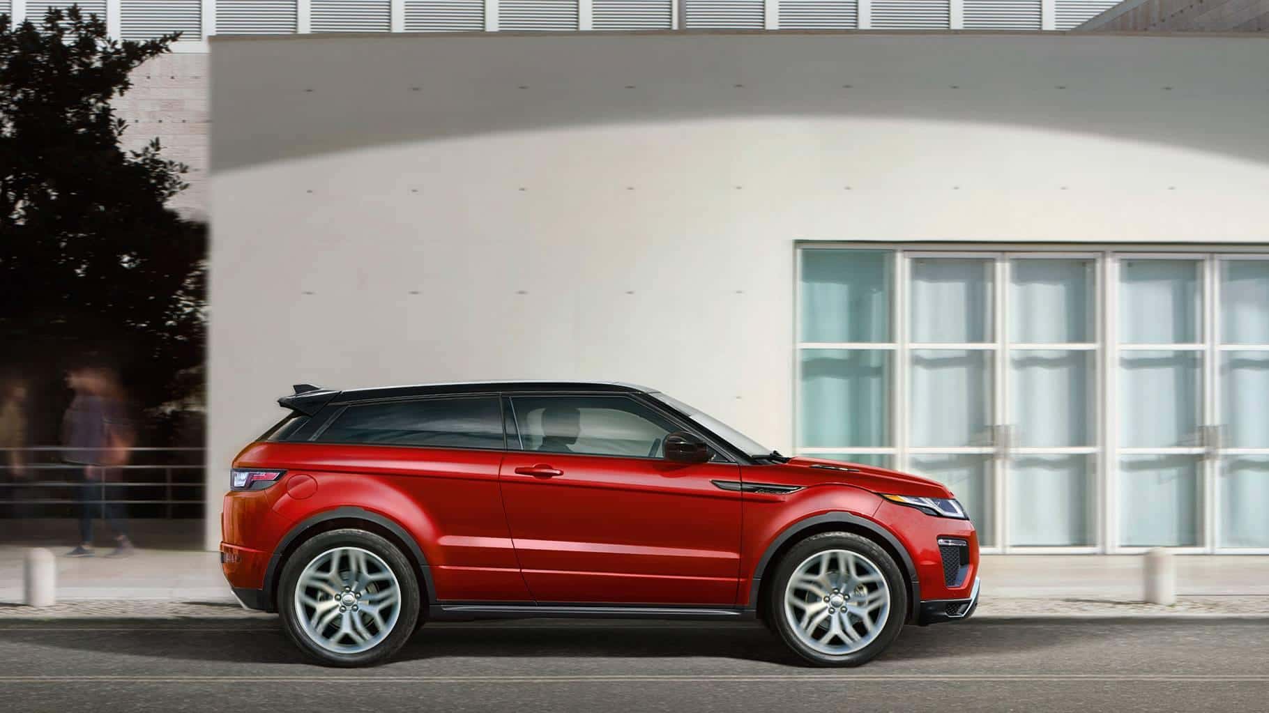 2017 Land Rover Range Rover Evoque red exterior model