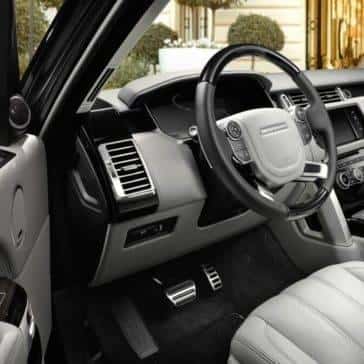 2017 Land Rover Range Rover front interior
