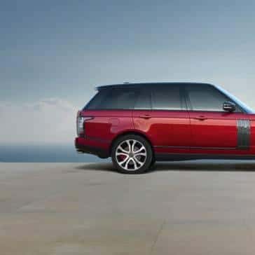 2017 Land Rover Range Rover red exterior model