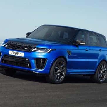 2018 Range Rover Sport blue exterior