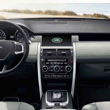 2018 Land Rover Discovery Sport front interior
