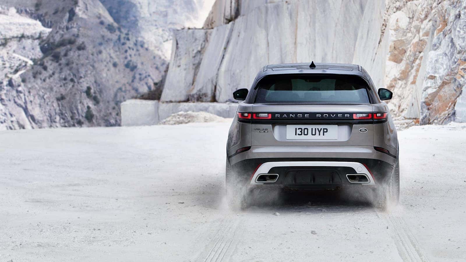 2019 Land Rover Range Rover Velar Driving in Snow