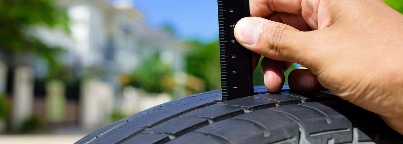 How To Check Tire Tread Depth Land Rover North Scottsdale