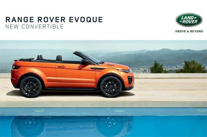 RANGE ROVER EVOQUE CONVERTIBLE BROCHURE