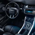 2017 Range Rover Evoque dash