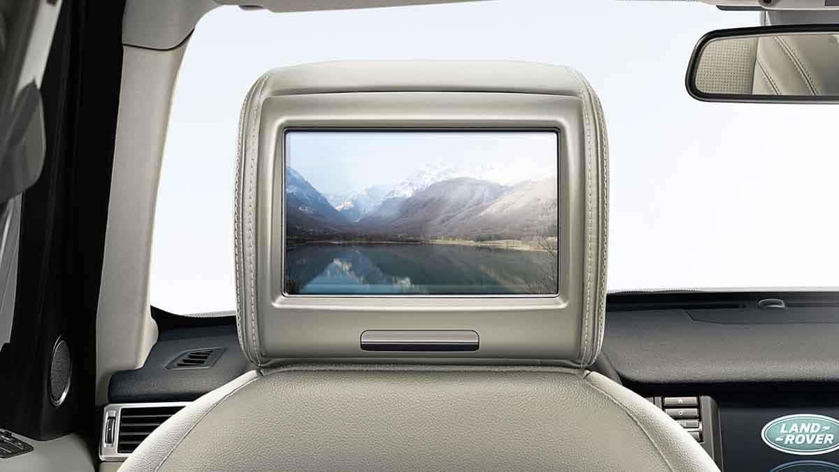 2018 Land Rover Discovery Sport rear entertainment system