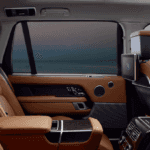 Tan Range Rover interior