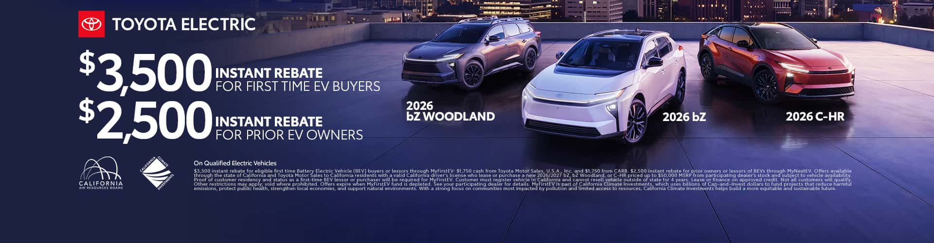 EV Instant Rebate