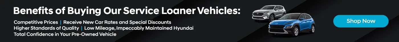 Benefits of Buying Our Service Loaner Vehicles: