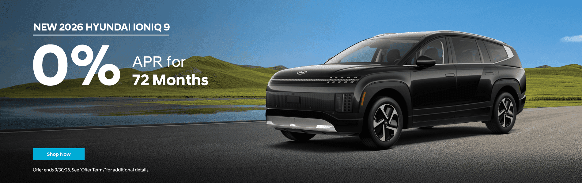 Headline New 2026 Hyundai Ioniq 9