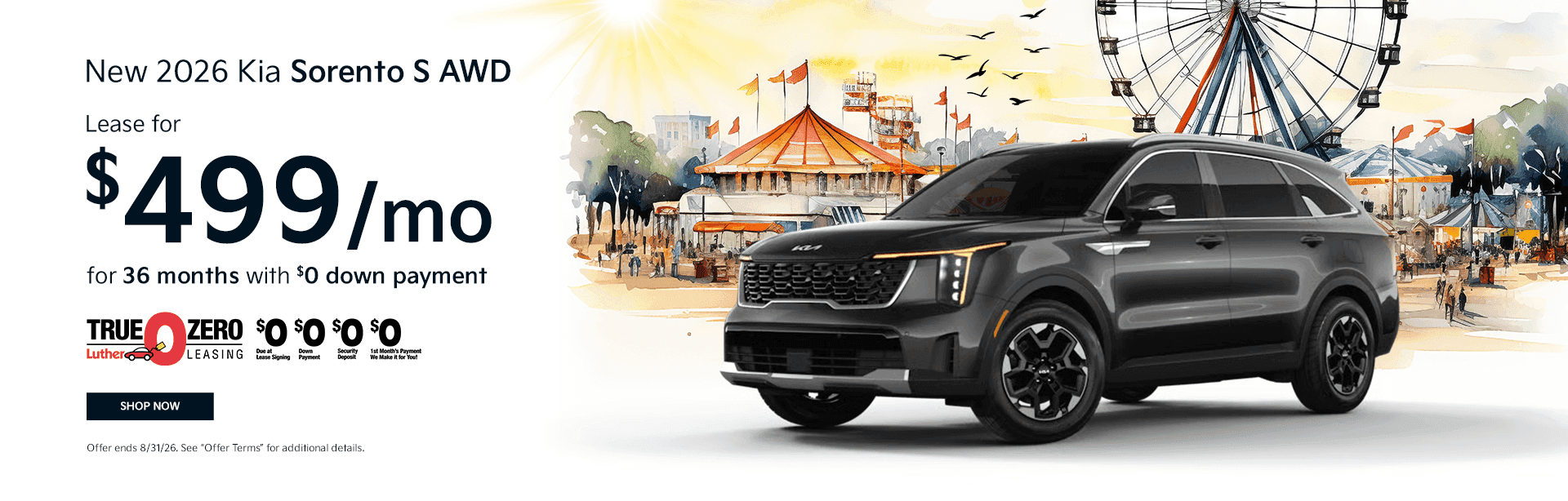 New 2026 Kia Sorento S AWD