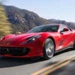 2018 Ferrari 812 Superfast front three quarter in motion