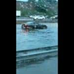 ferrari california in flood (1)