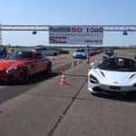 mclaren 720s rolling start drag race
