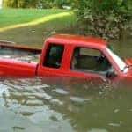sunken ford ranger recovery