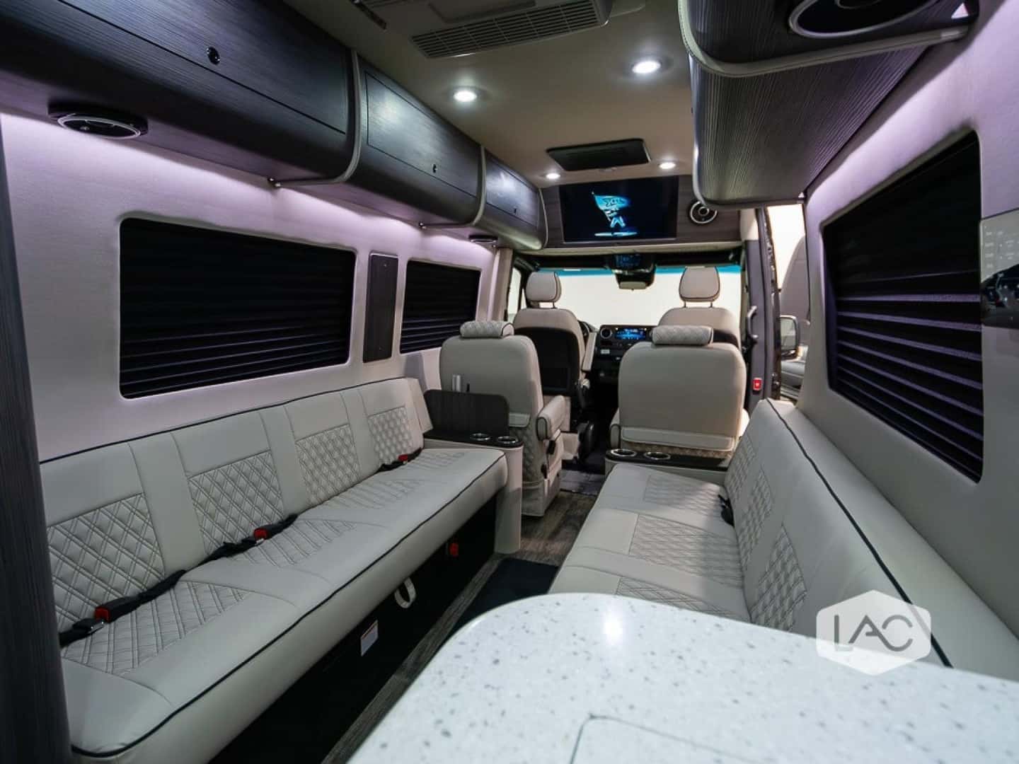 V-TOUR Interior with IVORY Leather