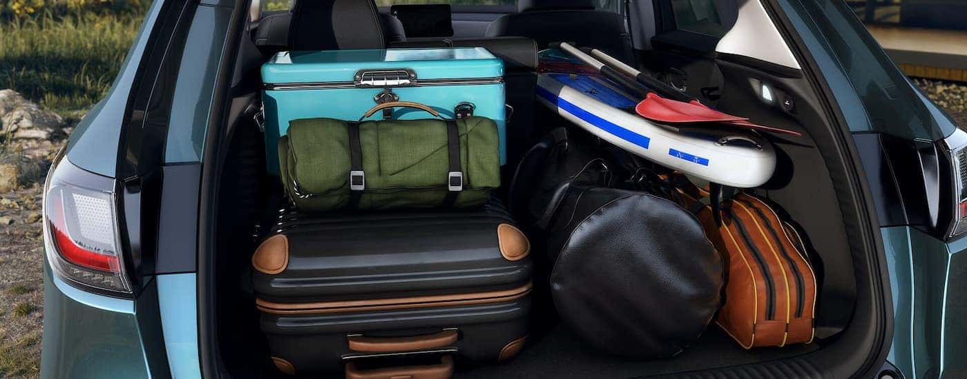 The cargo space inside a 2025 Honda HR-V for sale near East Hartford