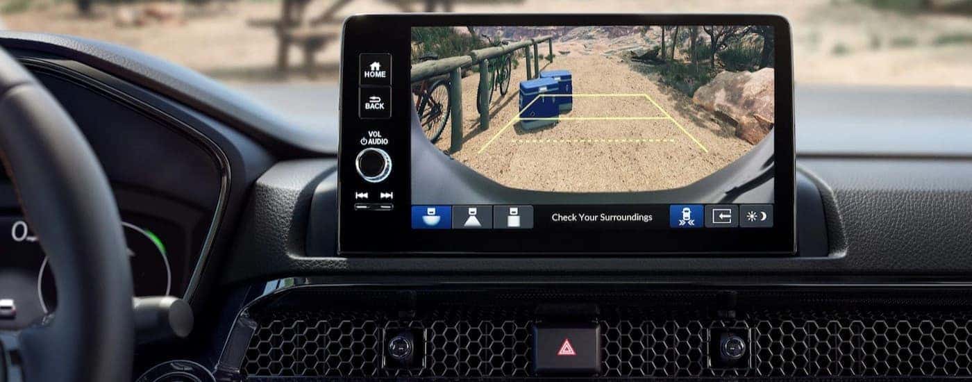 Infotainment screen in a 2026 Honda CR-V.