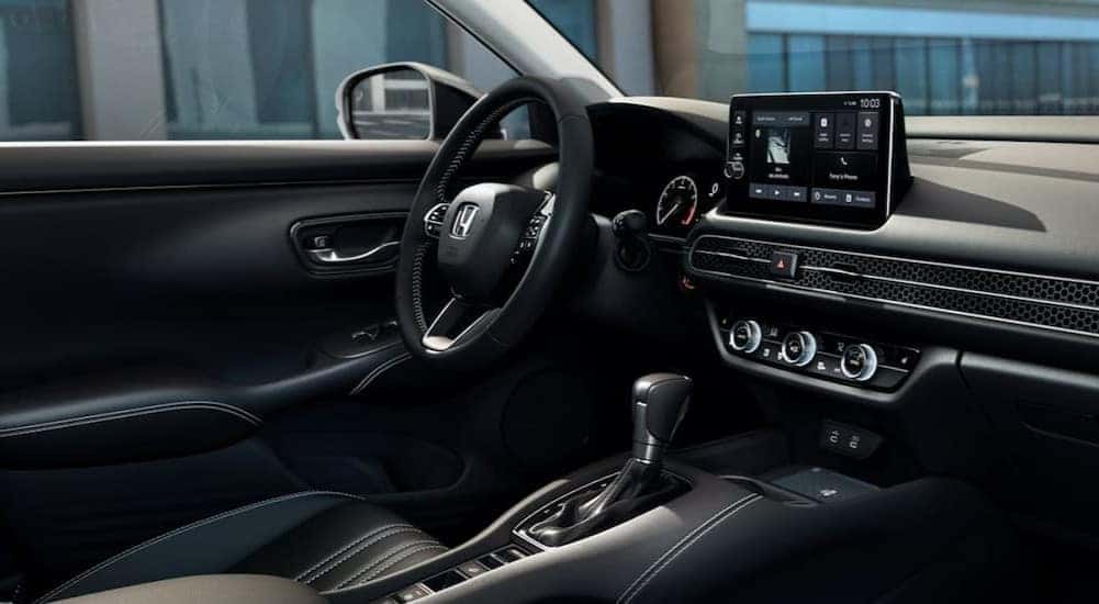 Black dash in a 2027 Honda HR-V