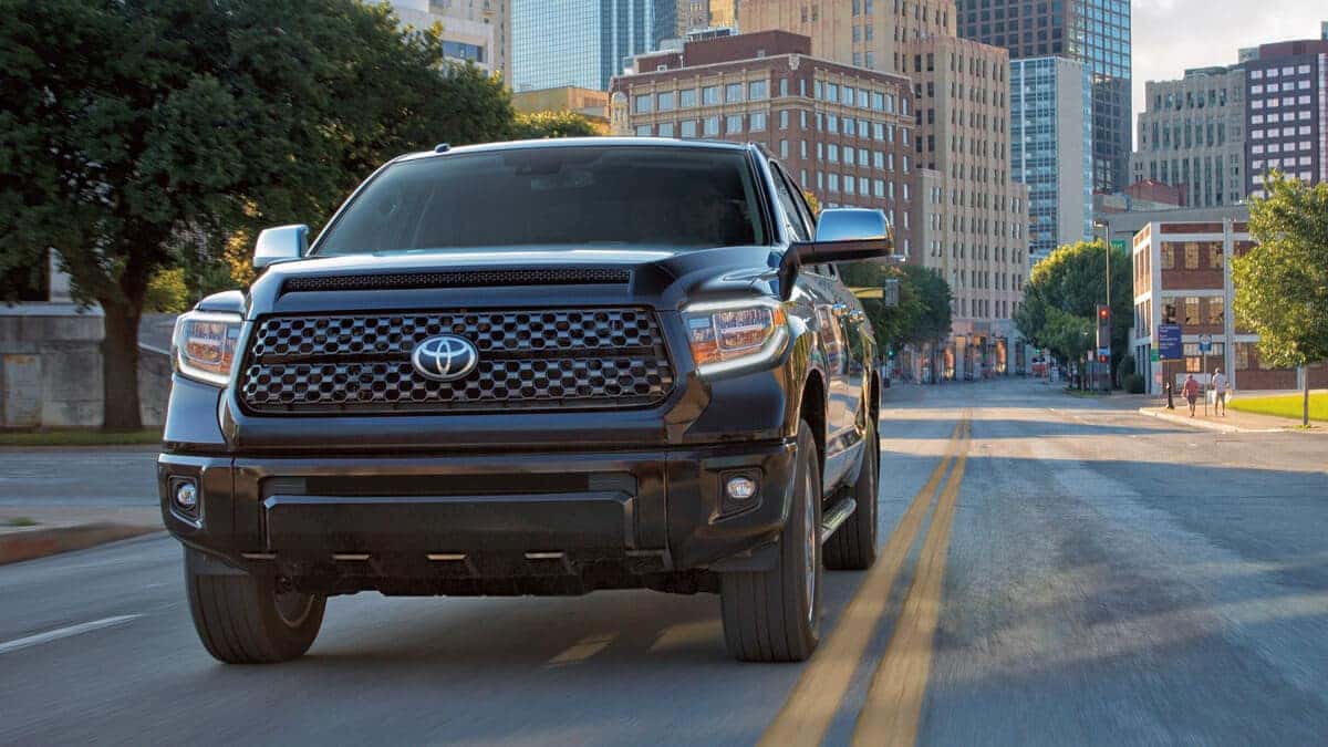 2018 Toyota Tundra front exterior up close