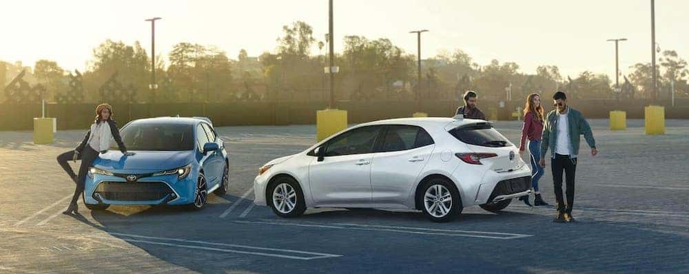 Toyota car parking