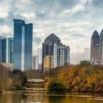 Skyline of downtown Atlanta, Georgia, USA