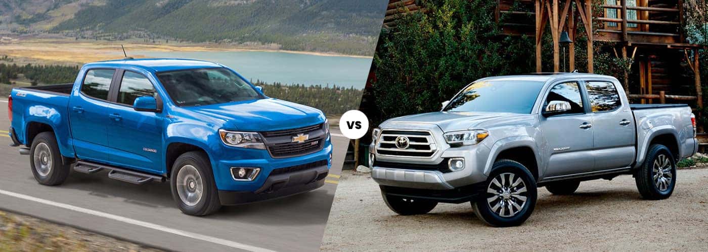 Chevy Colorado Vs Toyota Off Road