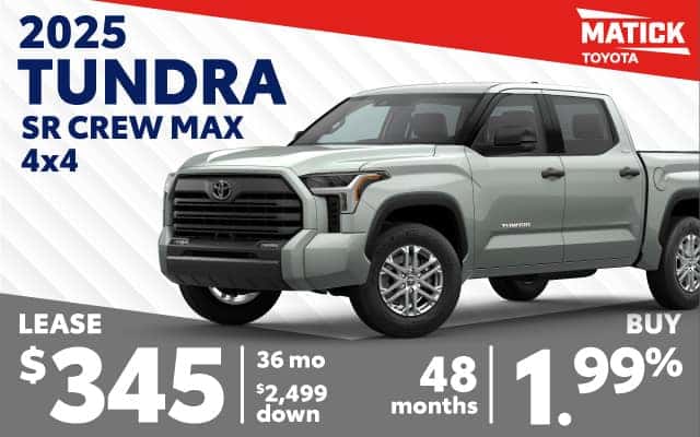 New 2025 Toyota Tundra SR CrewMax