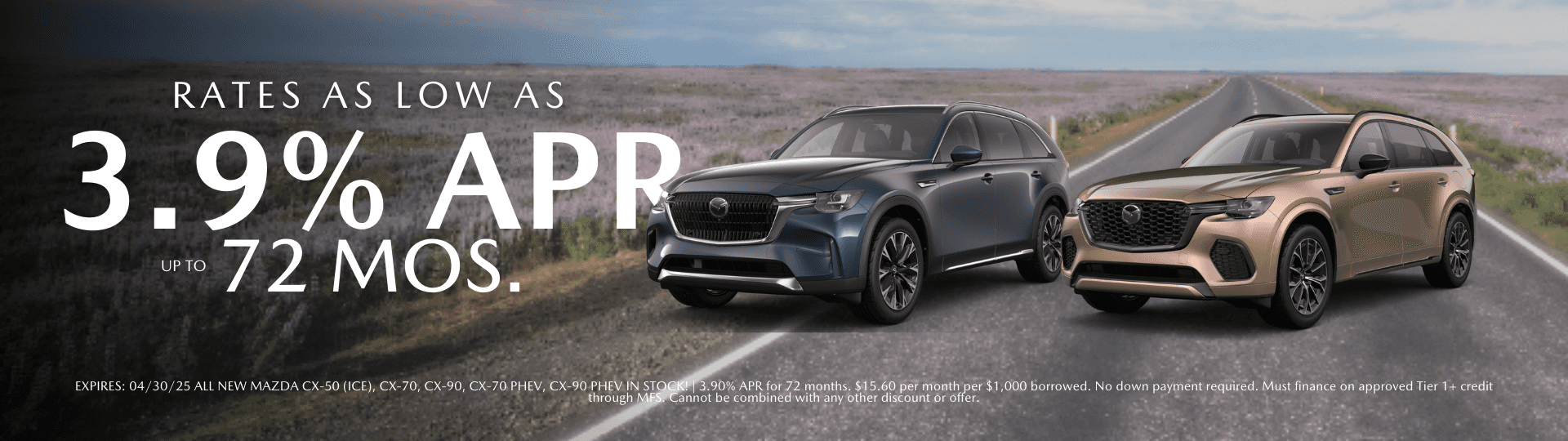 Mazda Elk Grove APR Offer