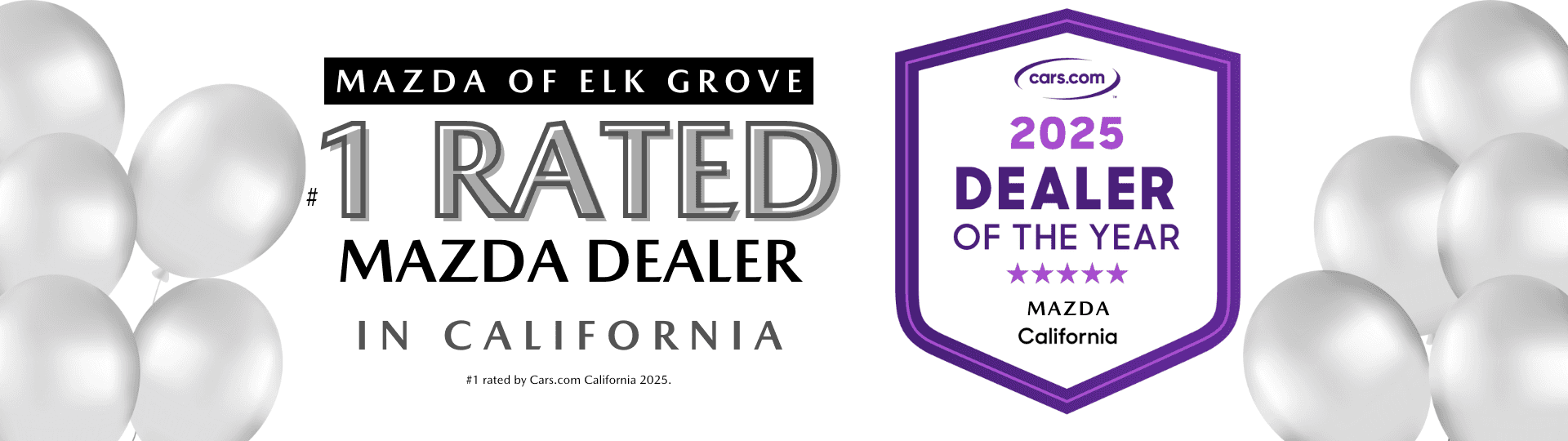 Mazda of Elk Grove Dealer of the Year 2025