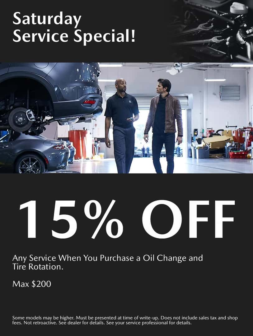 mazda of greenville south carolina july service specials