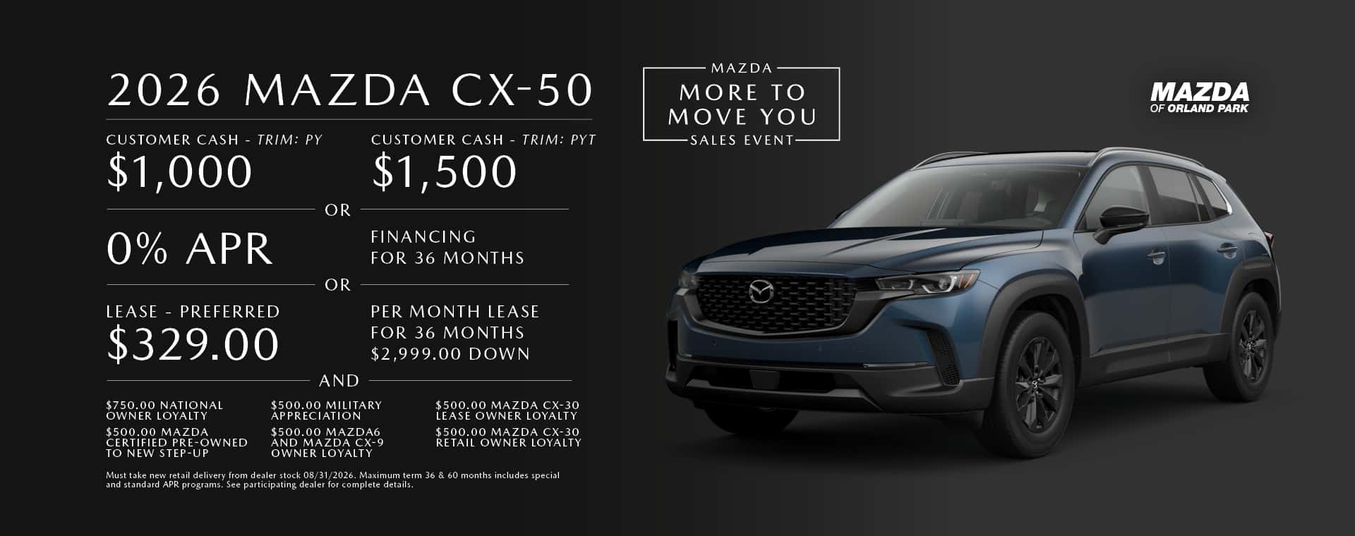 Lease the CX-50 Hybrid