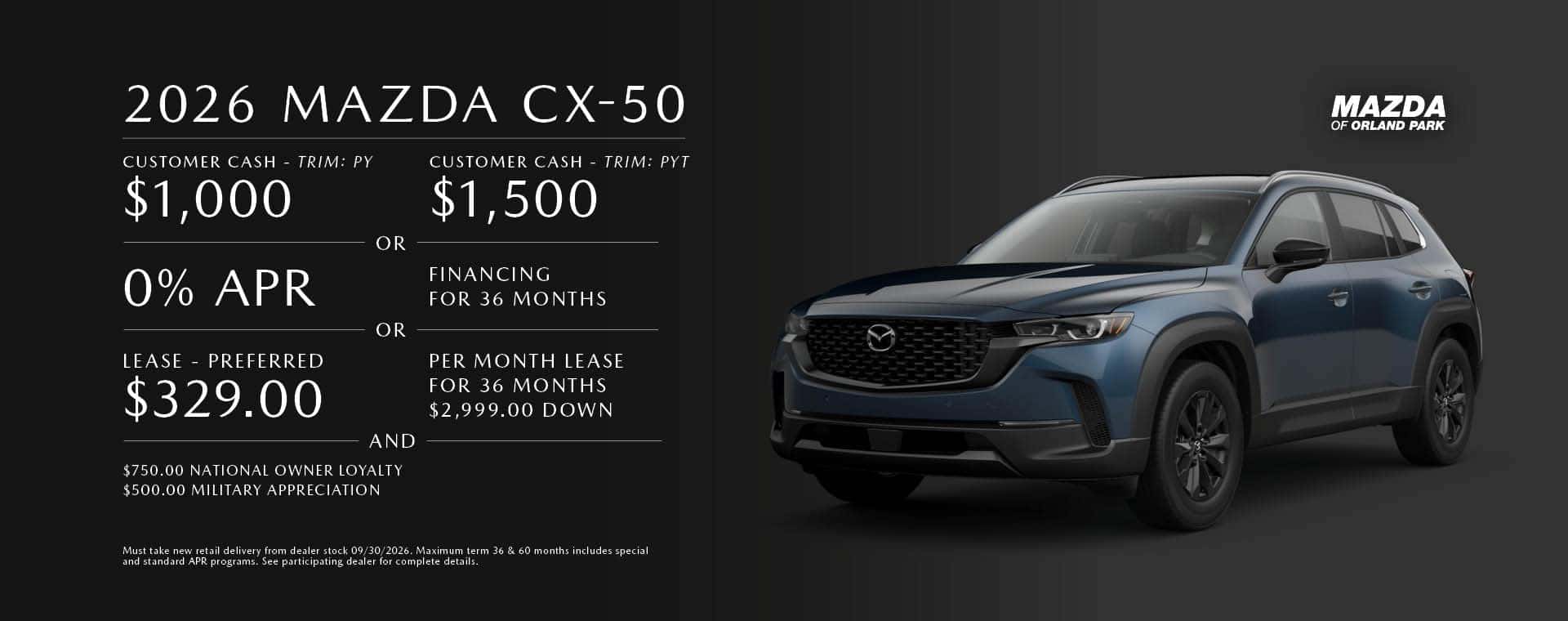 Lease the CX-50
