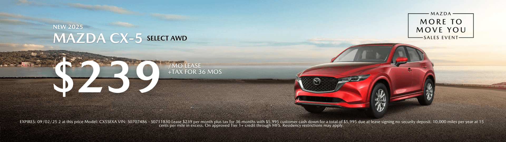 Mazda CX-50 Lease Offer