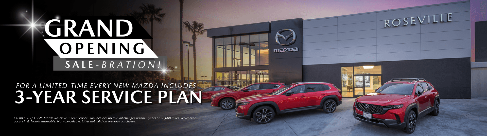Mazda Roseville Grand Opening Offer